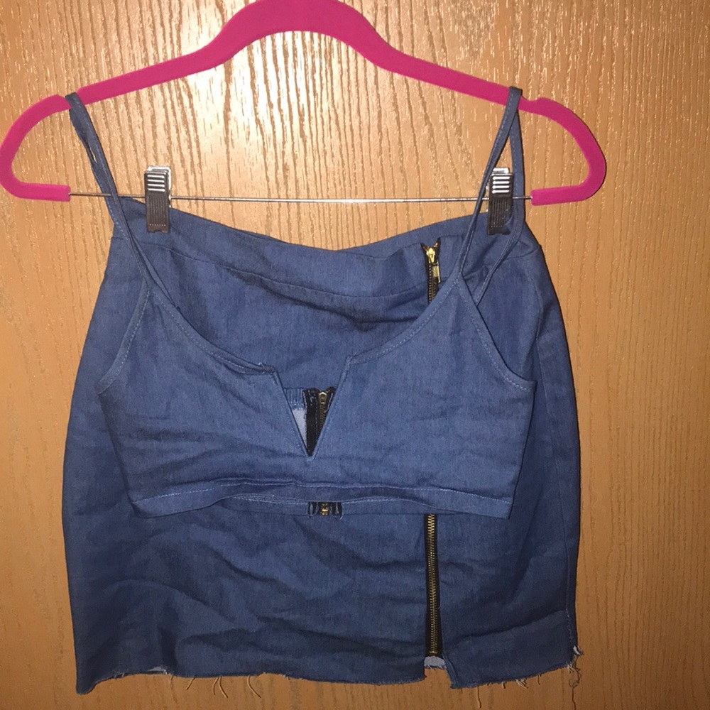 Denim 2 piece
